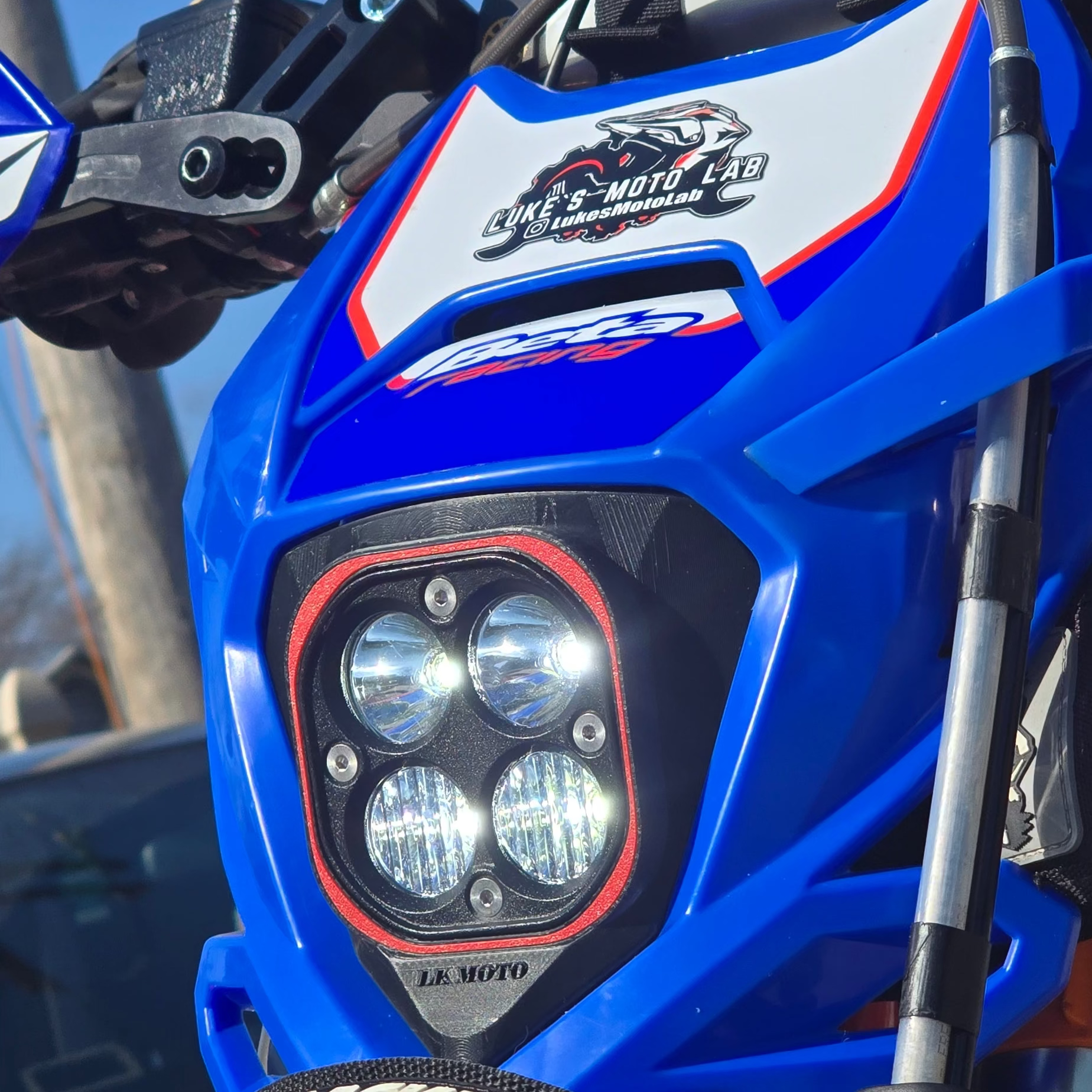 Beta 2020-2026 2T/4T LED Enduro Headlight