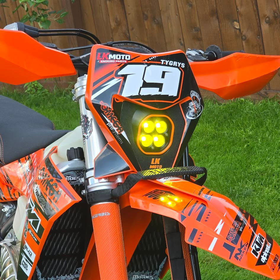 KTM 2024-2026 EXC/XCW Enduro LED Headlight (TBI/Fuel injected)