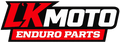 LK Moto 3" Sticker